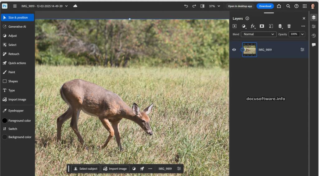Adobe Photoshop 2025