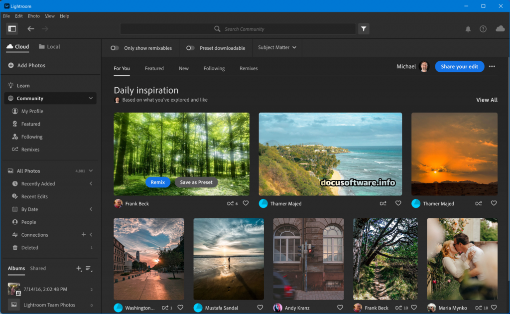 Adobe Lightroom 2025 community tutorials
