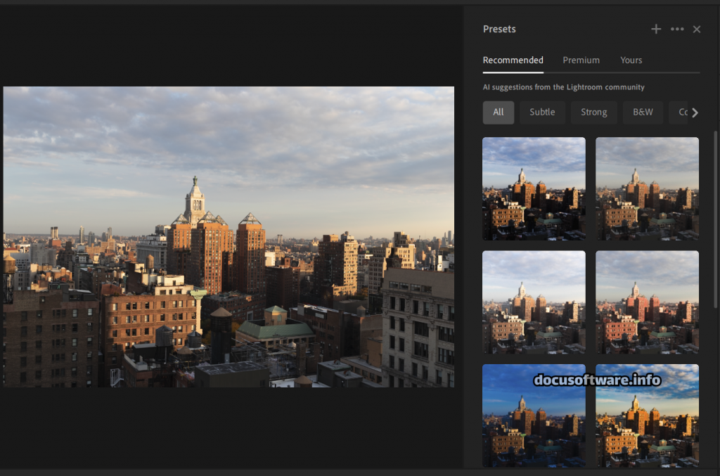 Adobe Lightroom 2025 Presets