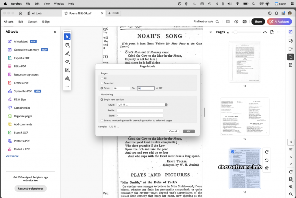 Scan Adobe Acrobat