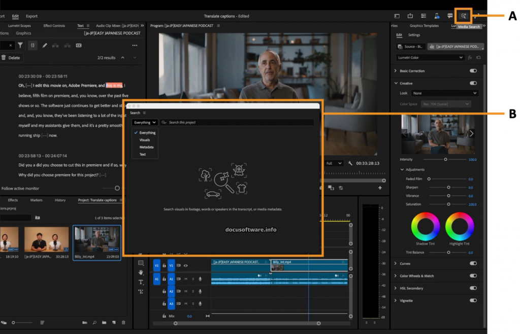 Adobe Premiere Pro AI-Powered Features