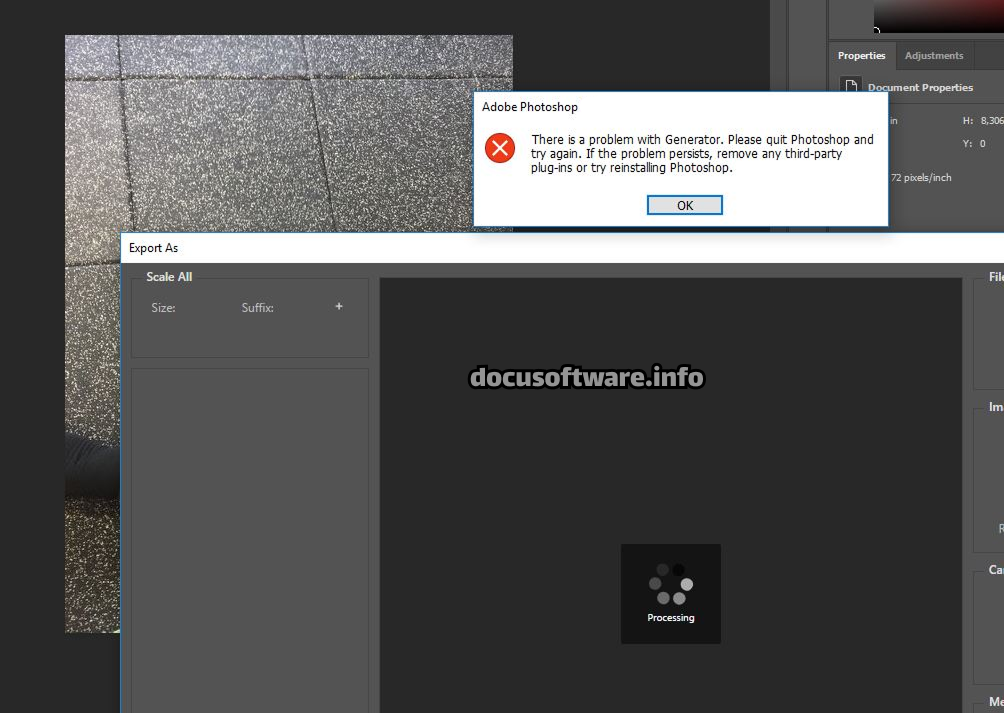 Photoshop Plugin and Extension Conflicts