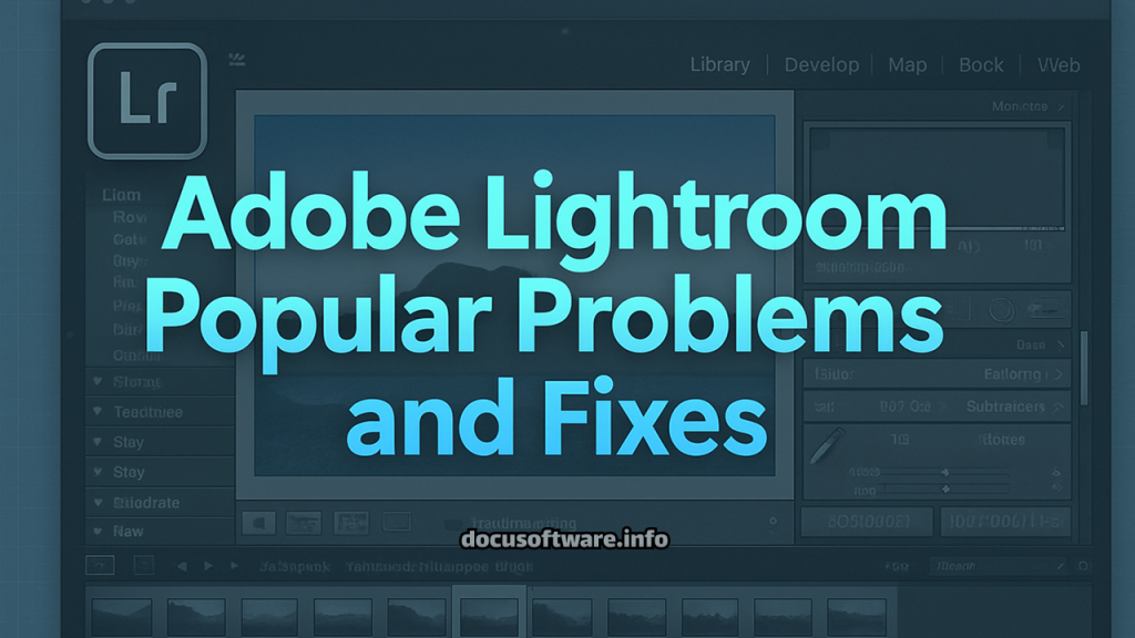 Adobe Lightroom Popular Problems