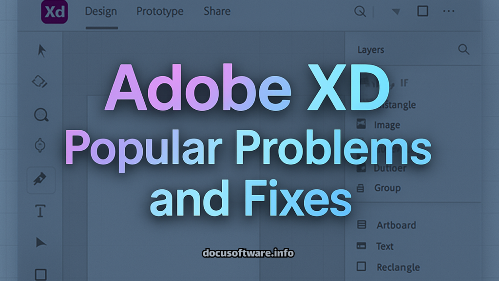 Adobe XD Popular Problems and Fixes