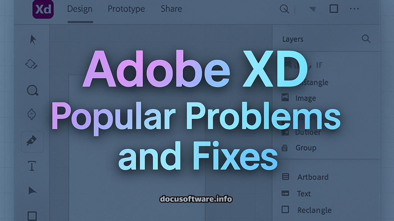 Adobe XD Popular Problems and Fixes