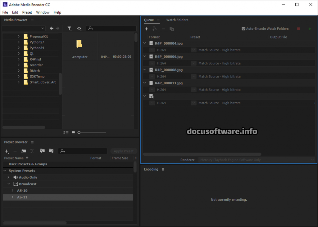 Adobe Media Encoder 2025
