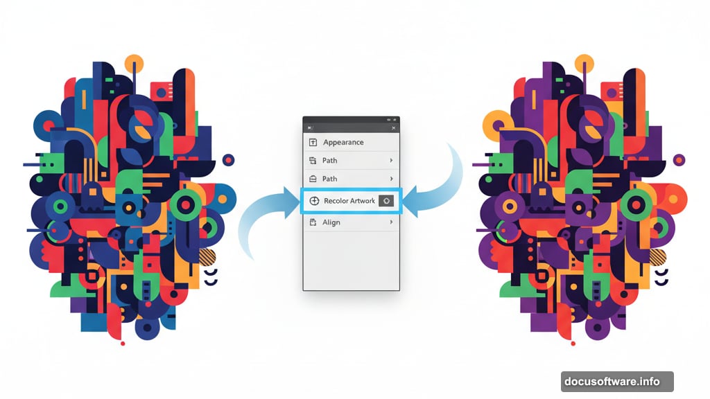 Recolor Artwork tool transforms how quickly you iterate on colors