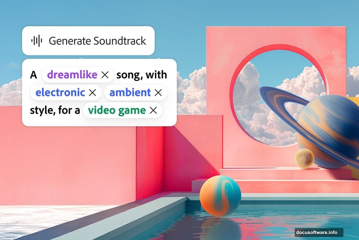 AI assistant generates options from plain English descriptions in Adobe