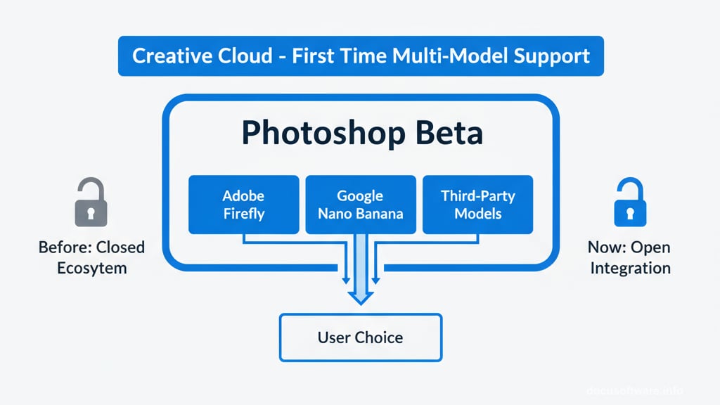 Adobe opens Creative Cloud to non-Adobe AI models for first time