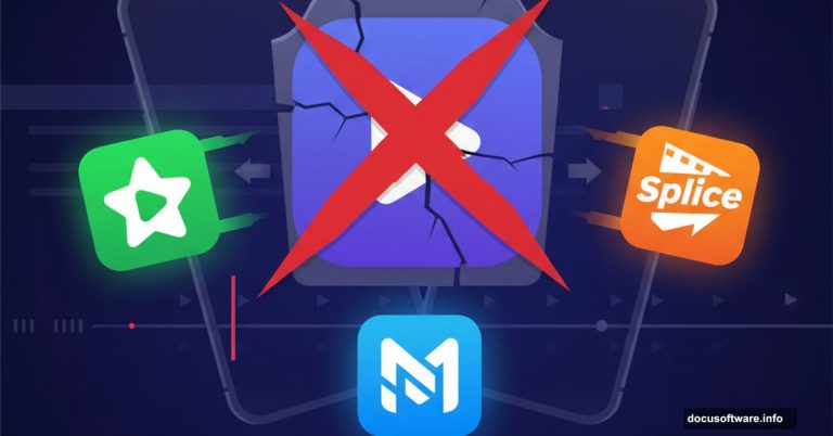 Adobe Premiere Rush discontinued icon with alternative video editing apps