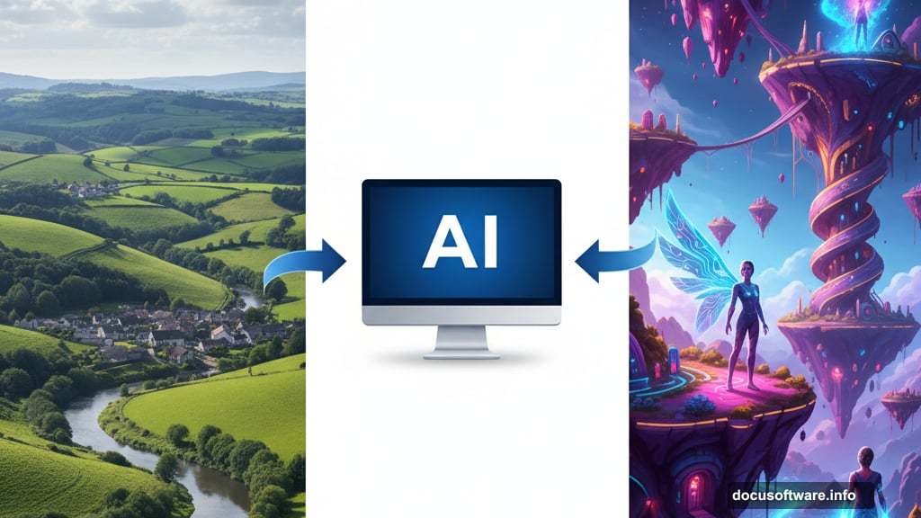 AI tools craft surreal dreamlike environments that defy physics