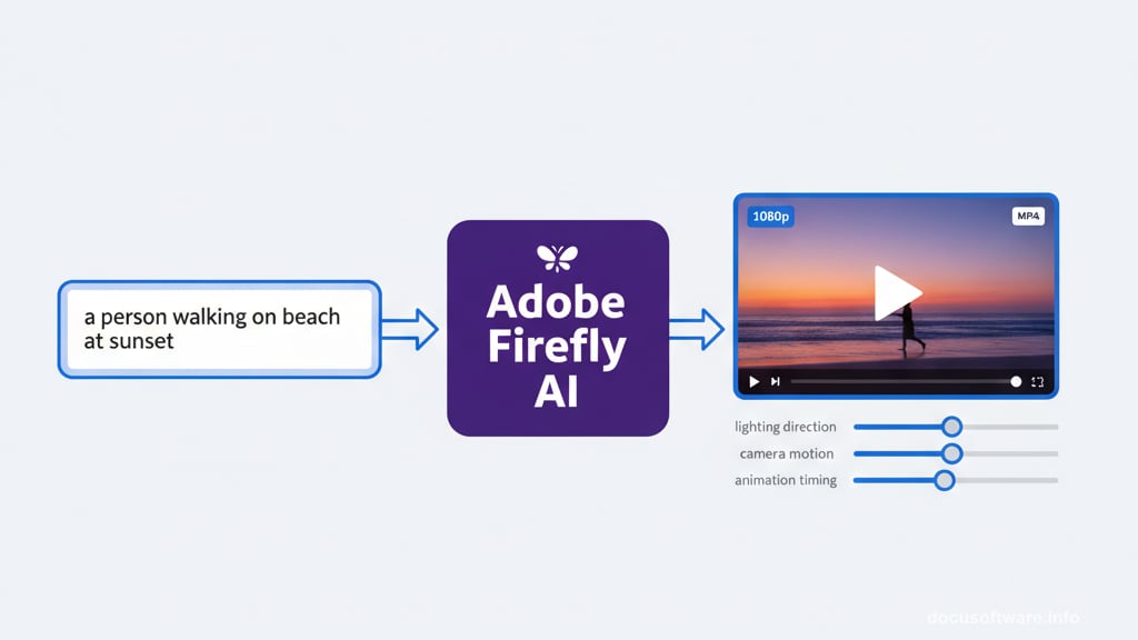 Firefly text-to-video generator creates clips from plain English descriptions
