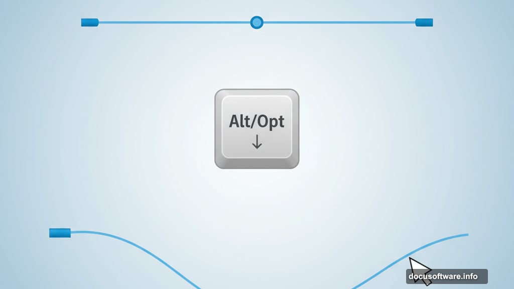 Pen tool modifiers control tangent handles for perfect curves