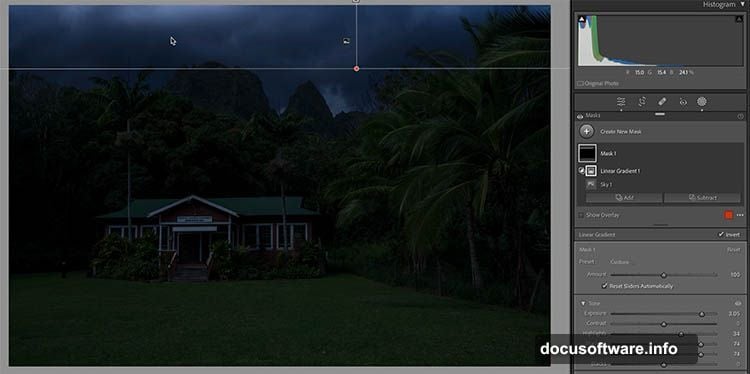 Use radial gradient around each light source to simulate spilling outward