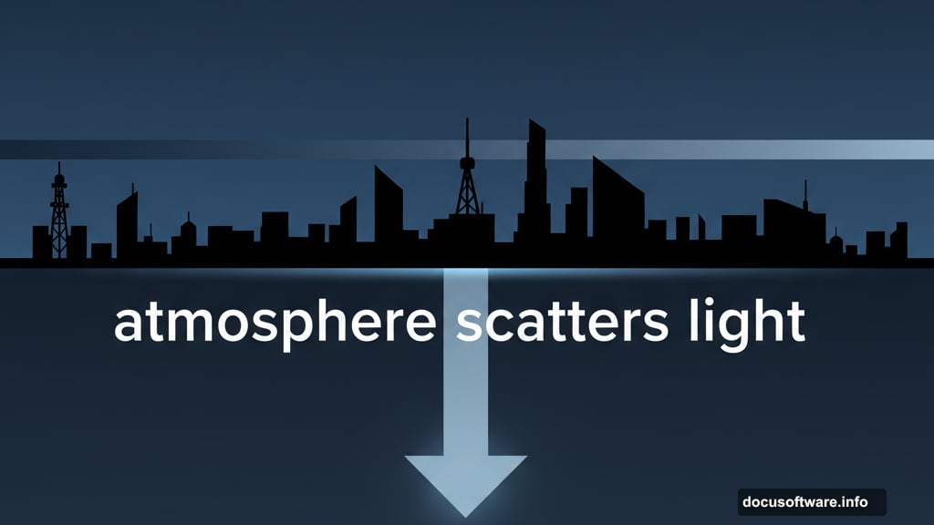 Use linear gradient at top of frame to create moonlight