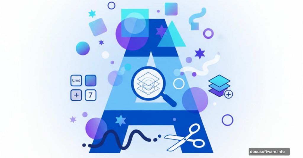 Adobe Illustrator masking techniques visualization with layered shapes and clipping paths