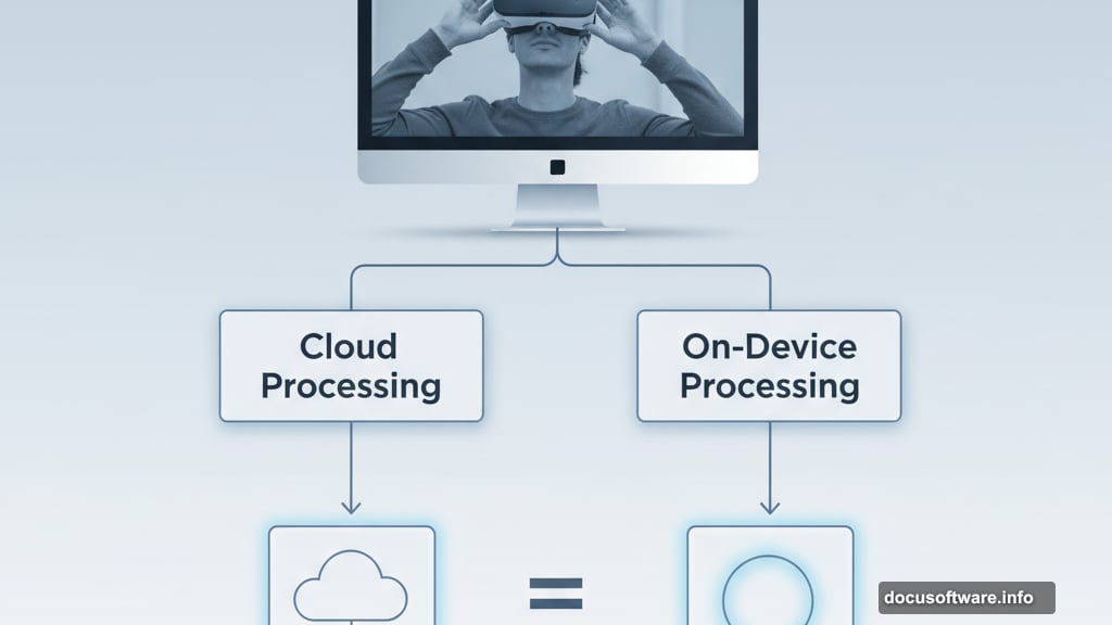 Cloud versus on-device processing produces nearly identical selection quality