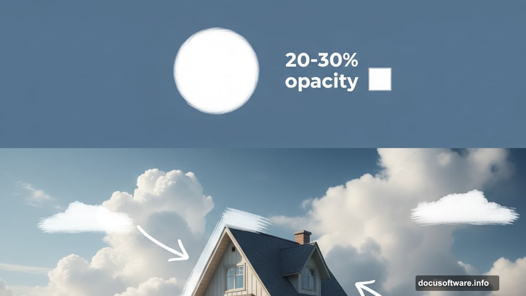 Creating realistic lighting with Overlay blend mode and soft brush