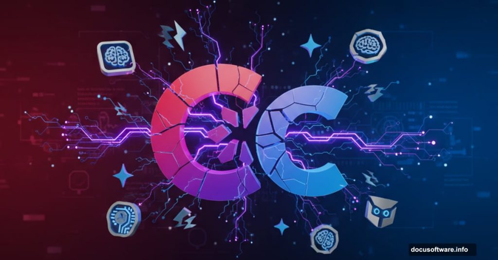 Adobe Creative Cloud logo cracking with AI neural networks emerging