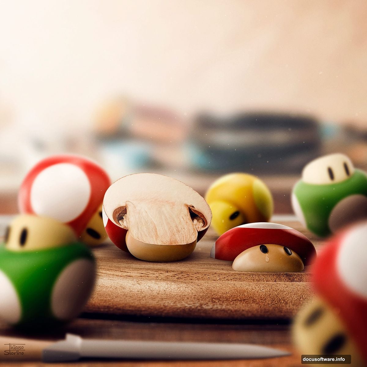 Traditional art skills translate beautifully into digital work