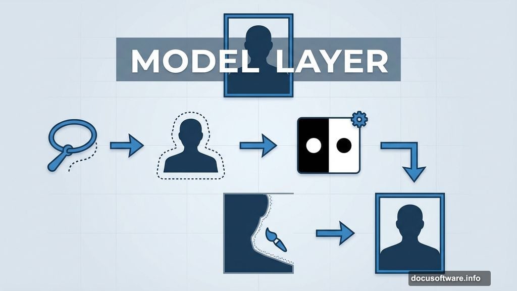 Lasso tool selection with layer mask for character composite cleanup