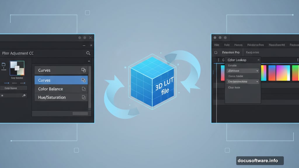 Export Photoshop color effects as 3D LUT to Premiere Pro