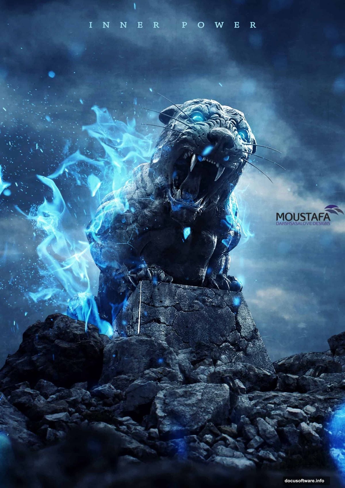 Create new Photoshop document with proper canvas dimensions and resolution