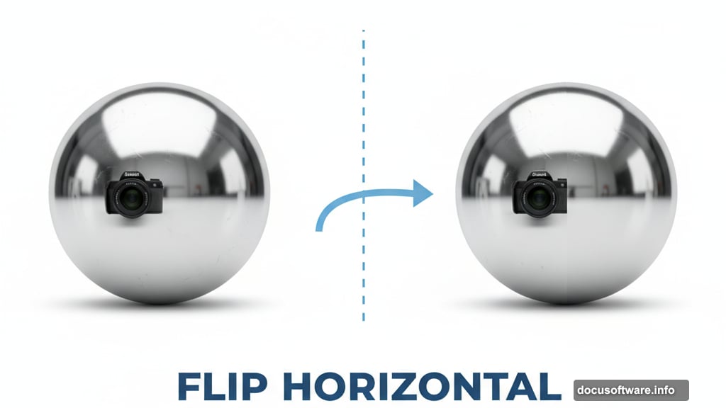 Fix symmetry issues by flipping good half of chrome sphere