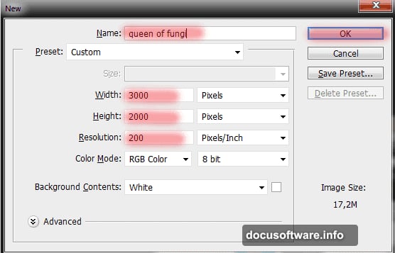 Duplicate background layer and flip horizontal to create depth