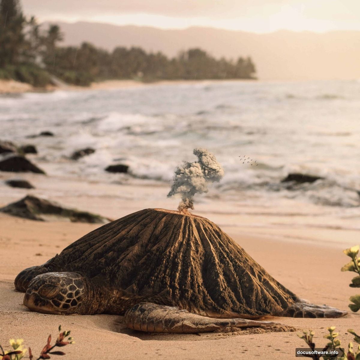 Blending photo manipulation with adjustment layers and lighting effects