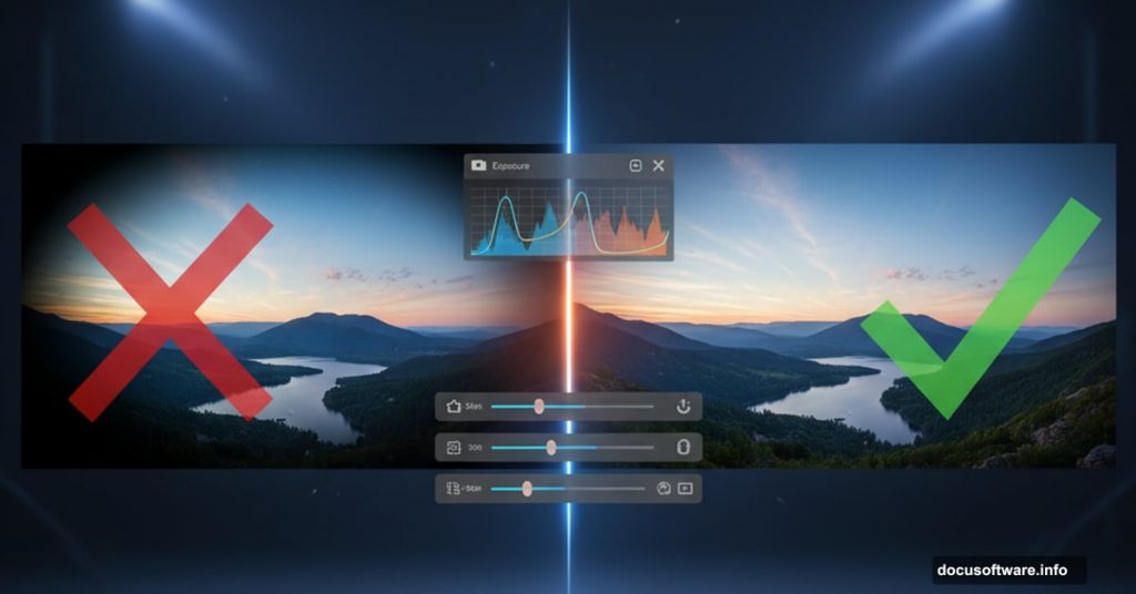 Split comparison showing amateur versus professional photo editing techniques