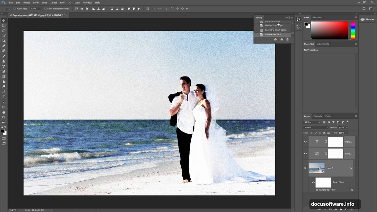 Keep noise patterns consistent across your image at high ISO