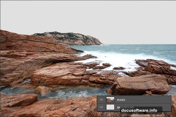 Smart layering builds foundation for dramatic cinematic landscape scenes