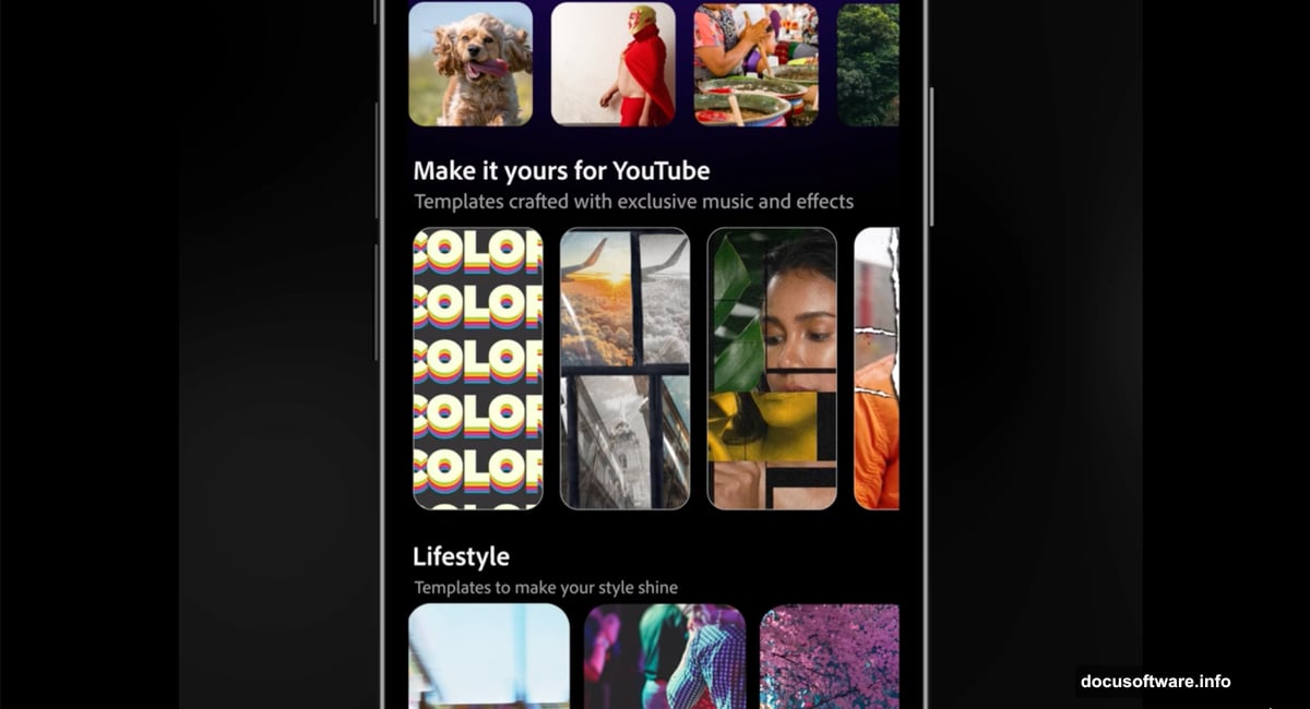 Creators spot templates in YouTube Shorts feed and launch into Premiere