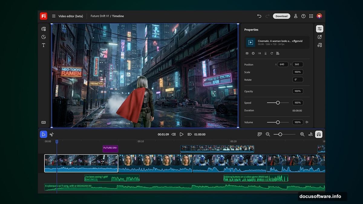 Prompt-based video editing fixes specific elements without regenerating entire clips