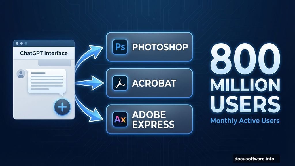 Adobe integrates three flagship apps into ChatGPT for users