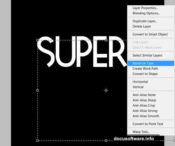 Pen Tool draws curved paths that flow around letters smoothly