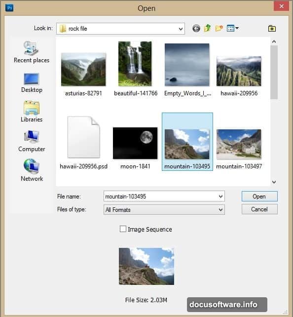 Stack rock layers with larger formations in background and smaller details in foreground