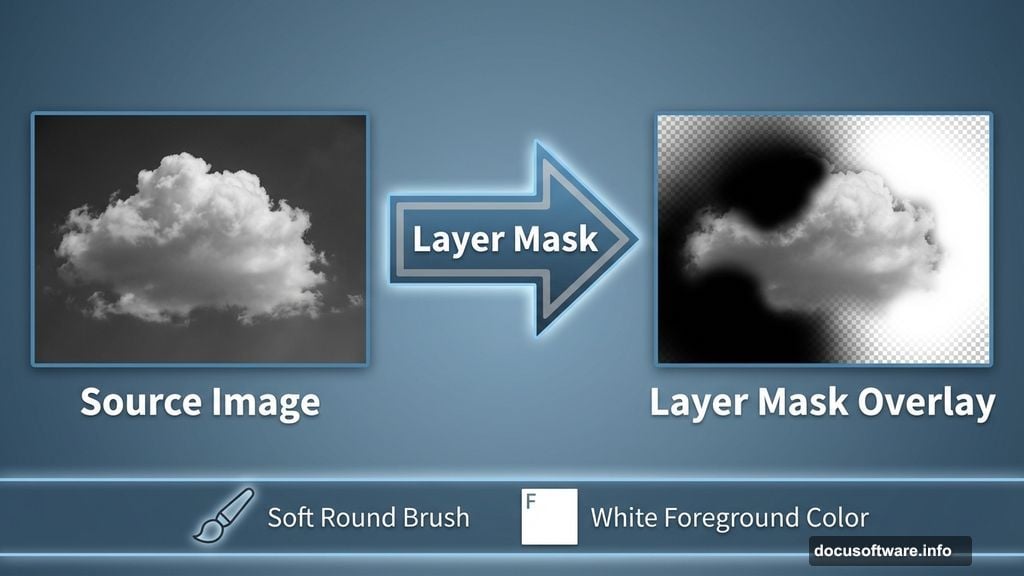 Essential masking techniques with inverted layer masks and brush control