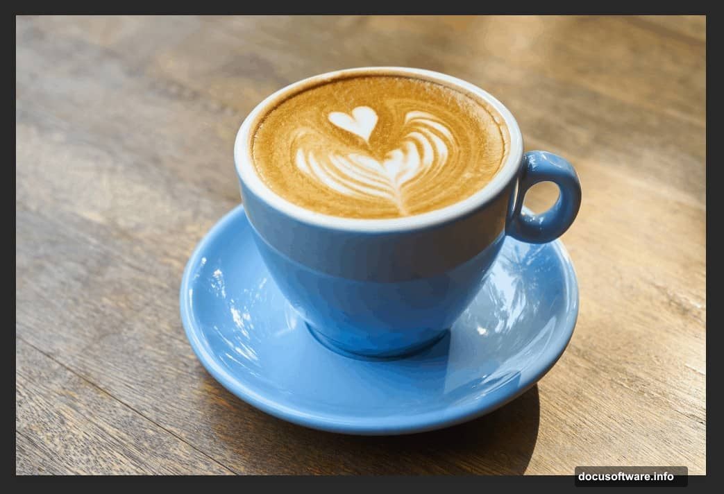 Place Embedded clouds positioned over coffee cup opening using Transform tool