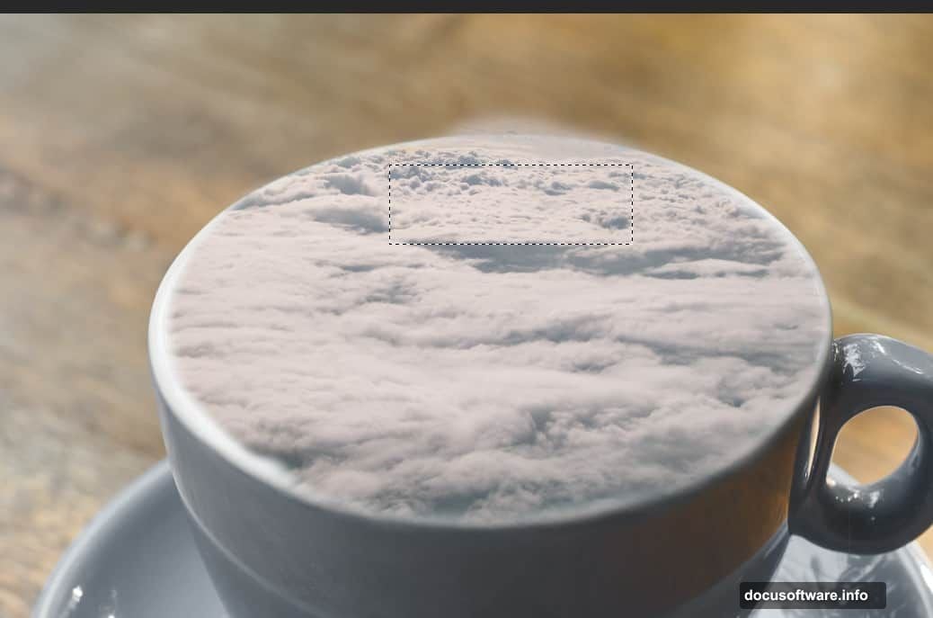 Multiple cloud layers create convincing atmosphere instead of flat single layer