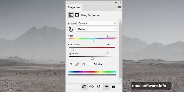 Build new ground from another photo using layer masking