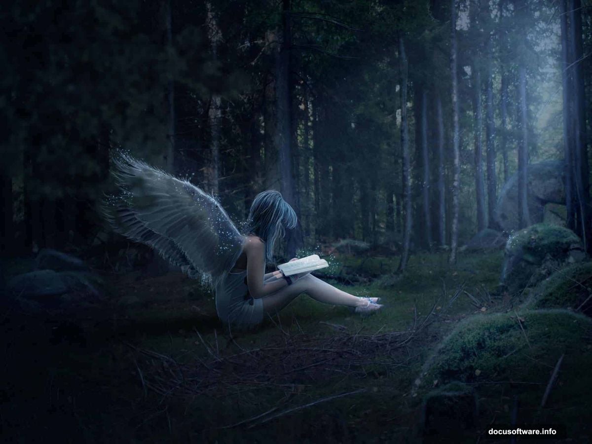 Transform daylight forest photos into convincing nighttime scenes using Color Balance