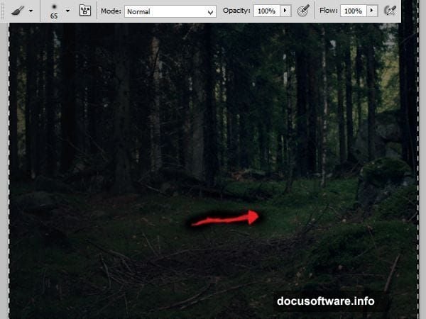 Create light shafts that actually look like they belong in image