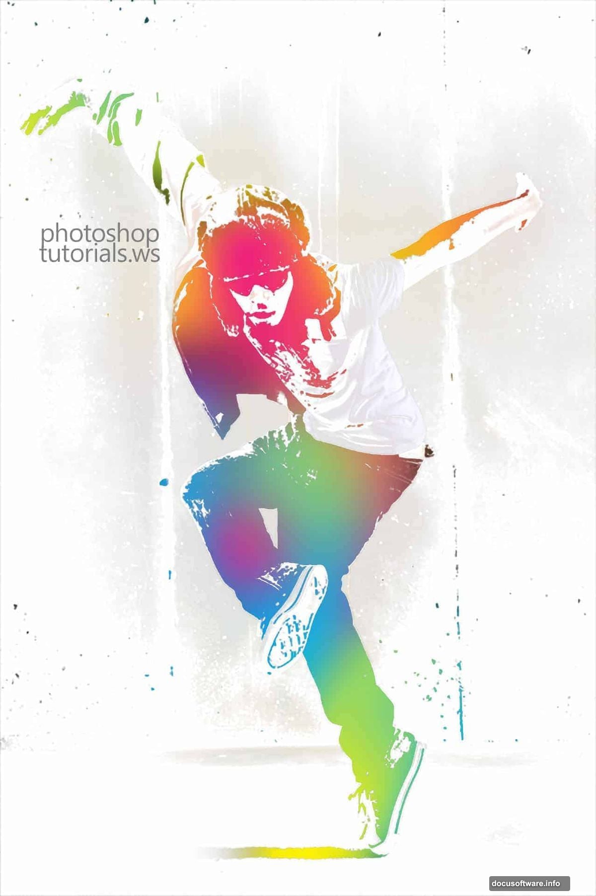 Duplicate background layer to create base threshold layer in Photoshop