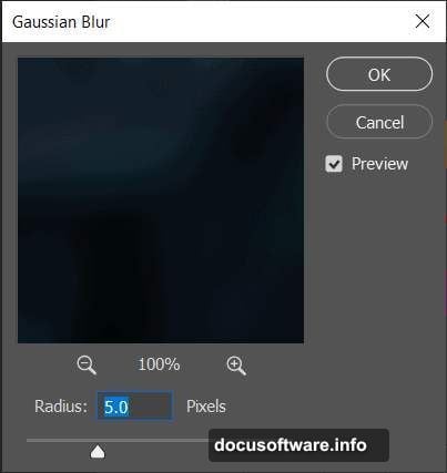 Screen blend mode creates supernatural glowing mouth effect