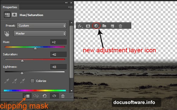 Place sky stock image below base layer in layer stack