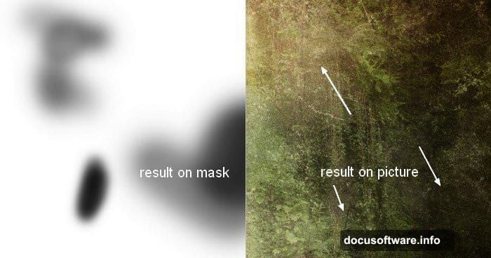 Curves adjustment layer inside group affects only forest elements underneath