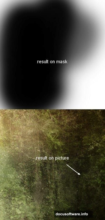 Clone Stamp tool removes distracting texture details that pull focus