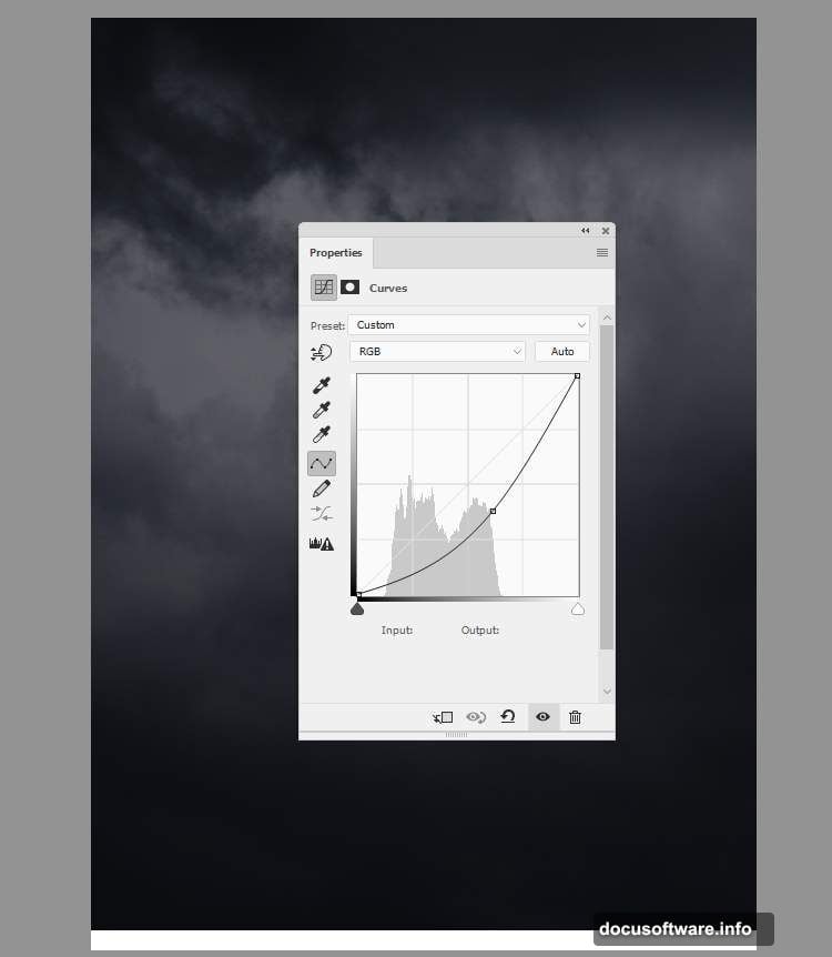 Paint on layer mask to reveal brightness establishing light source